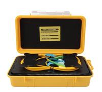 Fiber Optic Launch Cable Box, Single Mode SM G652D 1000m OTDR Test Tool, Dead Zone Eliminator with SC Connectors for LAN WAN MAN Fiber Testing