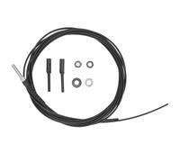 Fiber Optic Sensor with M3 Thread, Reflection Optical Fiber Sensor, Coaxial Probe with 0 to 540mm Detection Range, 1m Flexible Cable for Industrial Automation, Electronics and Pack