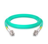 Fiber Patch Cable-LC to LC OM3 10Gb/Gigabit Multi-Mode Jumper Duplex 50/125¿m LSZH Fiber Optic Cord for SFP Transceiver,1-Meter(3.3-ft,2-Pack)