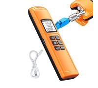Fiber Tester - LED Light Rechargeable Network Tools, Fiber Light Meter With Cable Tester | for SC FC ST Interface FTTH CATV Data Center Testing Technicians Engineers