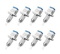 FiberPrime Adaptateur fibre optique -FC vers SC, convertisseur monomode | Simplex monomode SM 9/125μm, mâle-femelle, coupleur optique hybride, faible perte d'insertion, design encliquetable