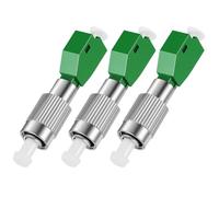 FiberPrime Adaptateur fibre optique -FCU vers LCA, convertisseur monomode | Singlemode Simplex, SM 9/125μm, mâle-femelle, coupleur de fibre optique, convertisseur de fibre optique hybride pour réseau