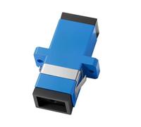 FiberPrime - Adaptateur fibre optique SC vers SC, convertisseur monomode, 1 | Simplex monomode, SM 9/125 μm, femelle-femelle, OS2 OS1, coupleur fibre optique hybride, faible perte d'insertion