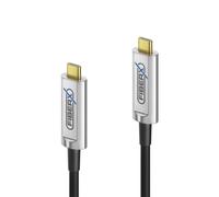 FiberX FX-I600-010 Câble USB 10 m USB 3.2 Gen 1 (3.1 Gen 1) USB C Noir