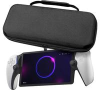 Fibete Étui de transport pour PlayStation Portal - Poignée de transport de voyage - Sac de rangement pour lecteur à distance PlayStation 5 Portal (étui uniquement, noir), Noir , Cintre de sac à main