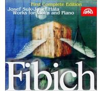 Fibich:Works for Violin&Piano by Suk, Hala (2009-06-30)