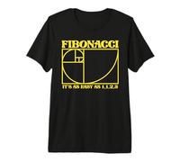 Fibonacci, C'est Aussi Simple Que 1 1 2 3 Golden Spiral T-Shirt Haut de Gamme