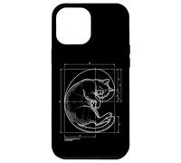 Fibonacci Chat Spirale Math Math Géométrie Sacrée Coque pour iPhone 12 Pro Max
