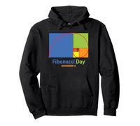 Fibonacci Day Spiral Ratio Novembre 23 Sweat à Capuche
