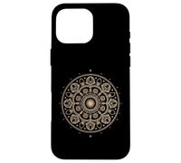 Fibonacci Golden Sacred Geometry Mandala Spirale Art Fractale Coque pour iPhone 16 Pro Max