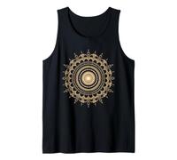 Fibonacci Golden Sacred Geometry Mandala Spirale Art Fractale Débardeur