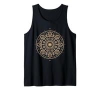 Fibonacci Golden Sacred Geometry Mandala Spirale Art Fractale Débardeur