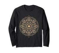 Fibonacci Golden Sacred Geometry Mandala Spirale Art Fractale Manche Longue