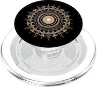 Fibonacci Golden Sacred Geometry Mandala Spirale Art Fractale PopSockets PopGrip pour MagSafe
