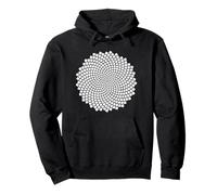 Fibonacci Graines de Tournesol Spirale Nature Sacrée Géométrie Art Sweat à Capuche