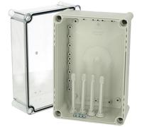 Fibox 5330070 PC 28x19x18cm T Enceinte, PC Transparent Housse