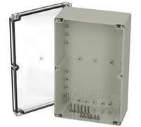 Fibox 7022841 PCT 16x25x09cm Enclosure, Couvercle Transparent Clair En PC