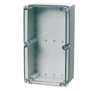 Fibox 7022851 PCT 16x36x10Cm Enceinte, Couvercle Transparent Clair En PC