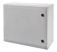 Fibox 8120031 ARCA Cabinet 50x70x30cm, Housse Grise PC, Verrouillage À 2 Points