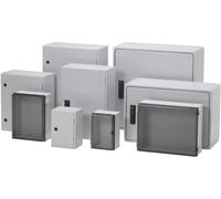 Fibox CAB PC 203018 T Boîtier mural, Coffret dinstallation 200 x 300 x 180 Polycarbonate gris clair (RAL 7035) 1 pc(s)