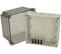 Boîtier universel Fibox 6016923 Polycarbonate gris clair (RAL 7035) 180 x 180 x 150 1 pc(s)