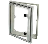 Fibox PW 292409 T Fenêtre vitrée couvercle transparent, panneton double, résistant aux UV (L x l x H) 88 x 244 x 291 mm