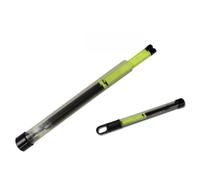 Fibre Bâtonnet en Noir D’alignement de Verre Golf pour Débutants | Aide D’entraînement Portable, Améliore la Ligne de Visée Position de Balle, Tube de Rangement Inclus