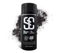 Fibre Capillaire,Poudre Densifiante Cheveux Homme Femme,Pour Épaissir les Cheveux en Secondes,Hair Building Fibres Pour Cheveuxs Clairsemés (Marron Fonce)