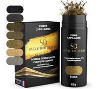 Fibre capillaire Salvathor Duran 25 g - Poudre densifiante cheveux homme - Poudre pour cheveux - Thick fiber (Blond)