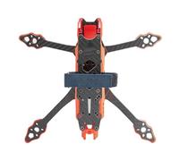 Fibre de cabine haute résistance - Cadre aérien pour UAV optimisé pour un vol prolongé en session et une résistance aux chocs - Cadre modulaire FPV à montage rapide