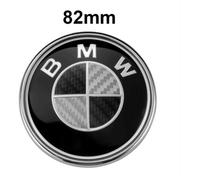 Fibre de carbone Emblème Logo Sigle BMW Capot / Coffre 82mm Série 1/3/5/6/7/8/X/Z E30/E34/E36/E39/E46/E90/E91/X5/M3/M5
