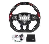 Fibre de carbone Fibre de direction LED Race Digital Display Lights avec des données en temps réel pour Hellcat 2015 2020 Grands passionnés de performance Cherokee