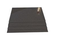 Fibre de carbone, Industrial Carbon Fiber Sheets Cutting Processing Parts Various Finishes(Twill Matte)