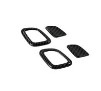 Fibre De Carbone Pour Pommeau De Levier De Vitesse Et Frein À Main Central Accessoires Intérieurs Autocollants Garnitures Pour X3 G01 X4 G02 2022 UOEMCRTB(Style 8)