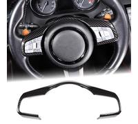 Fibre de carbone Style Plastique ABS Cadre de décoration volant de garniture pour JAG F-pace F-type XF/qui