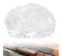 Fibre De Polypropylène, 900 G Fibres Synthétiques, 3-19mm Fibre Polypropylène, Hachée Fibre Verre Brins, Fibres De Polymère Pour La Modélisation Du Béton, Sculptures En Béton, Résistance Aux Fissures