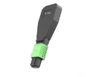 Fibre OM4 haute performance pour module de bouclage optique pour test de centre de données - Connecteur MPO pour validation de port SFP et débogage du système - Boîtier ABS (8-C)