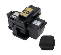 Fibre optic Cleaver High, outil automatique de précision avec une lame en acier en tungstène pour une connexion à froid à froid Coupe optique Fibre Coupure de fibres Profession