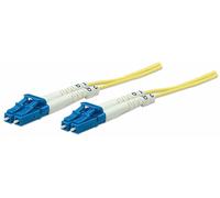 Fibre Optic Patch Cable, Duplex, Single-Mode, LC/LC, 9/125 µm, OS2, 5 m, LSZH, Y
