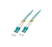 LINDY 46370 fibre optique FO Câble de raccordement [1x LC mâle - 1x LC mâle] 50/125 µ Multimode OM3