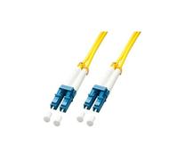 Lindy Cordon de raccordement 47455 Fibre optique LC/LC 9/125µ OS2 15 m Jaune