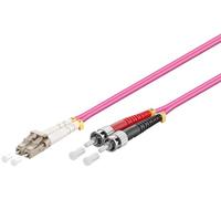 Fibre optique LC-ST Câble réseau 50/125µ OM4 DUPLEX 5m