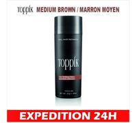 Fibres capillaires densifiantes - ZISONIX - Toppik - Brun moyen - Volume - Protéines de kératine