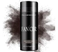 Fibres Capillaires Pour Cheveux,Fibres capillaires pour épaissir les cheveux,Poudre Densifiante,Fibres capillaires Poudre,Pour Cheveux Fins Clairsemés Racine Calvitie,27.5g (Marron foncé)