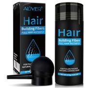 Fibres capillaires professionnelles en poudre pour cheveux clairsemés, masque la perte de cheveux en 15 secondes, meilleurs produits pour épaissir les cheveux (marron foncé)