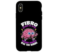 Fibro Parce Que Le Cerveau a décidé Que la Normale était ennuyeuse la fibromyalgie Coque pour iPhone X/XS