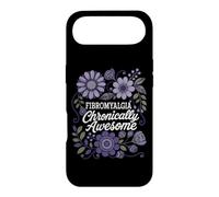 Fibromyalgie Chronically Awesome Floral Chronic Pain Design Coque pour iPhone Air
