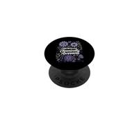 Fibromyalgie Chronically Awesome Floral Chronic Pain Design PopSockets PopGrip Adhésif