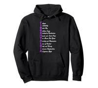 Fibromyalgie Signification de la Douleur Chronique Fibro Fibromyosite Grunge Sweat à Capuche