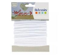 Ficelle - ARTEMIO - Fil tricotin - Blanc - 5 mètres - 5mm